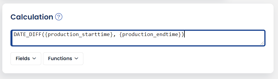 AlisQI, LIMS software calculation engine has a process lead time calculation option