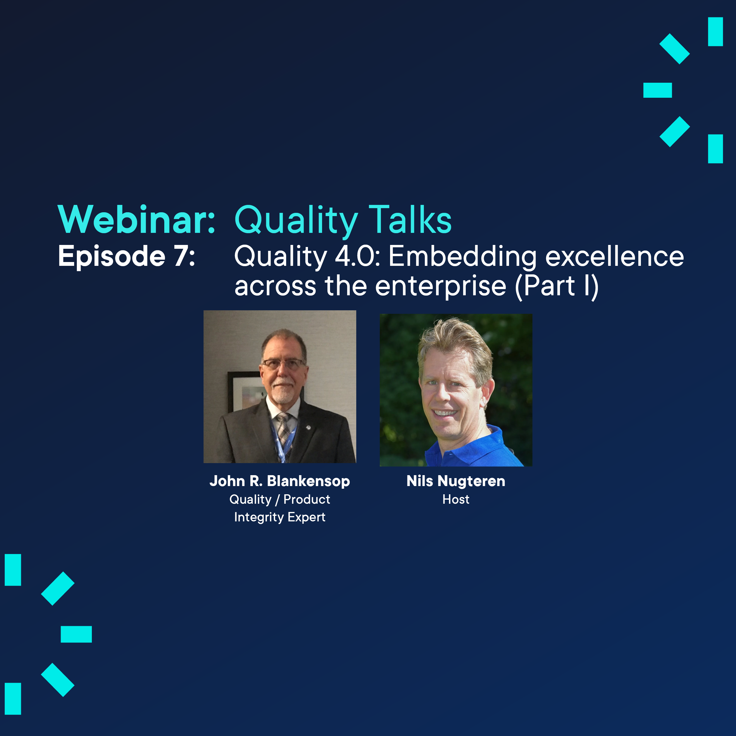 Quality 4.0: Embedding excellence across the enterprise (Part I)